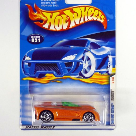 Hot Wheels Monoposto #031 First Editions 19/36 Orange Die-Cast Car 2001 - Picture 1 of 1